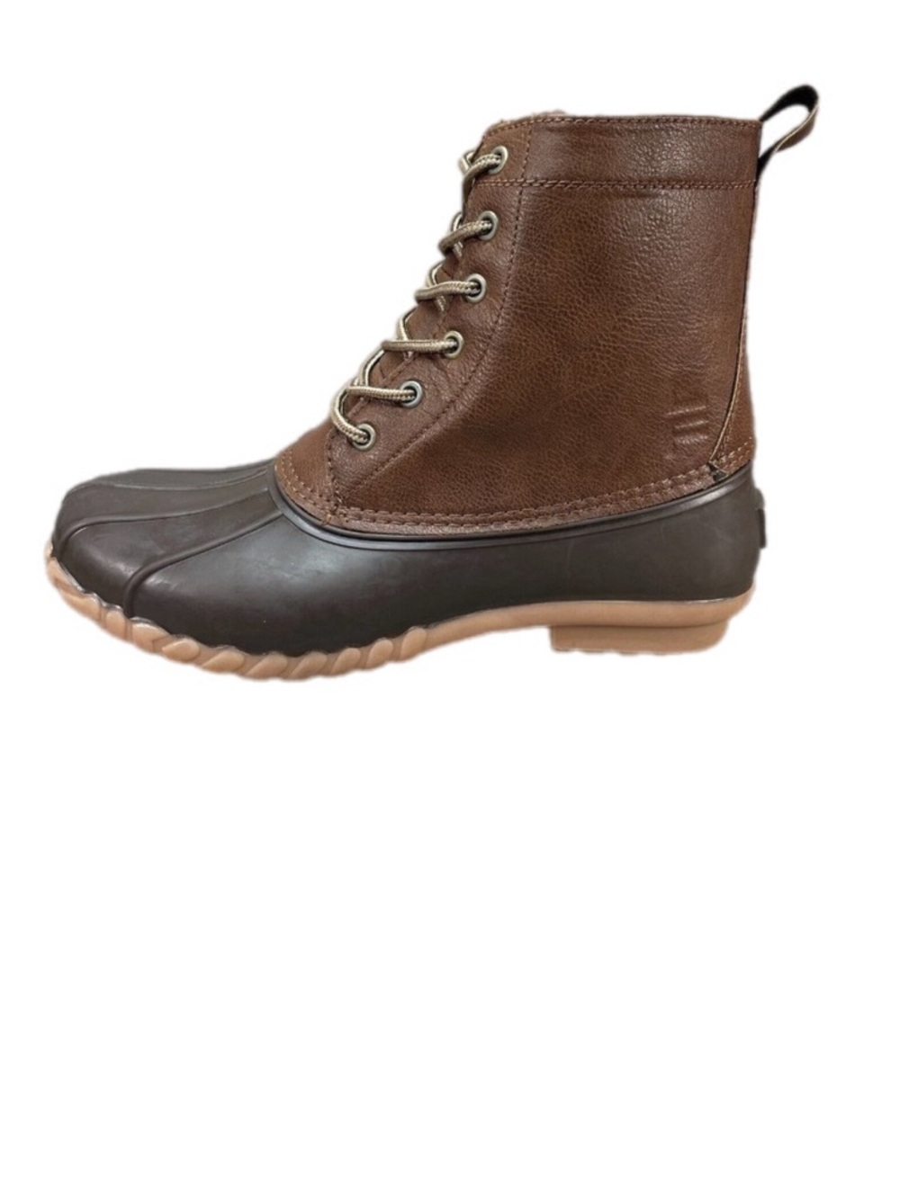 London Fog Seth Duck Boots – Cognac Brown - Picture 8 of 8